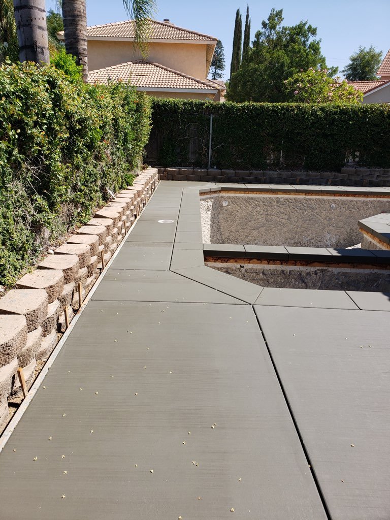 This Is What Happens When A Solid Pour Meets Skilled Finishing!